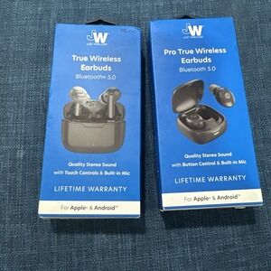 JWTrue Wireless Earbuds Bluetooth 5.0 ***Brand New In Box*** Apple Or Android